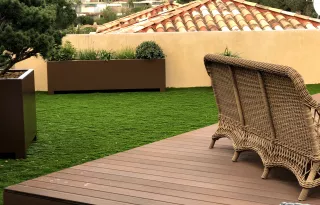 Terrasse bois composite